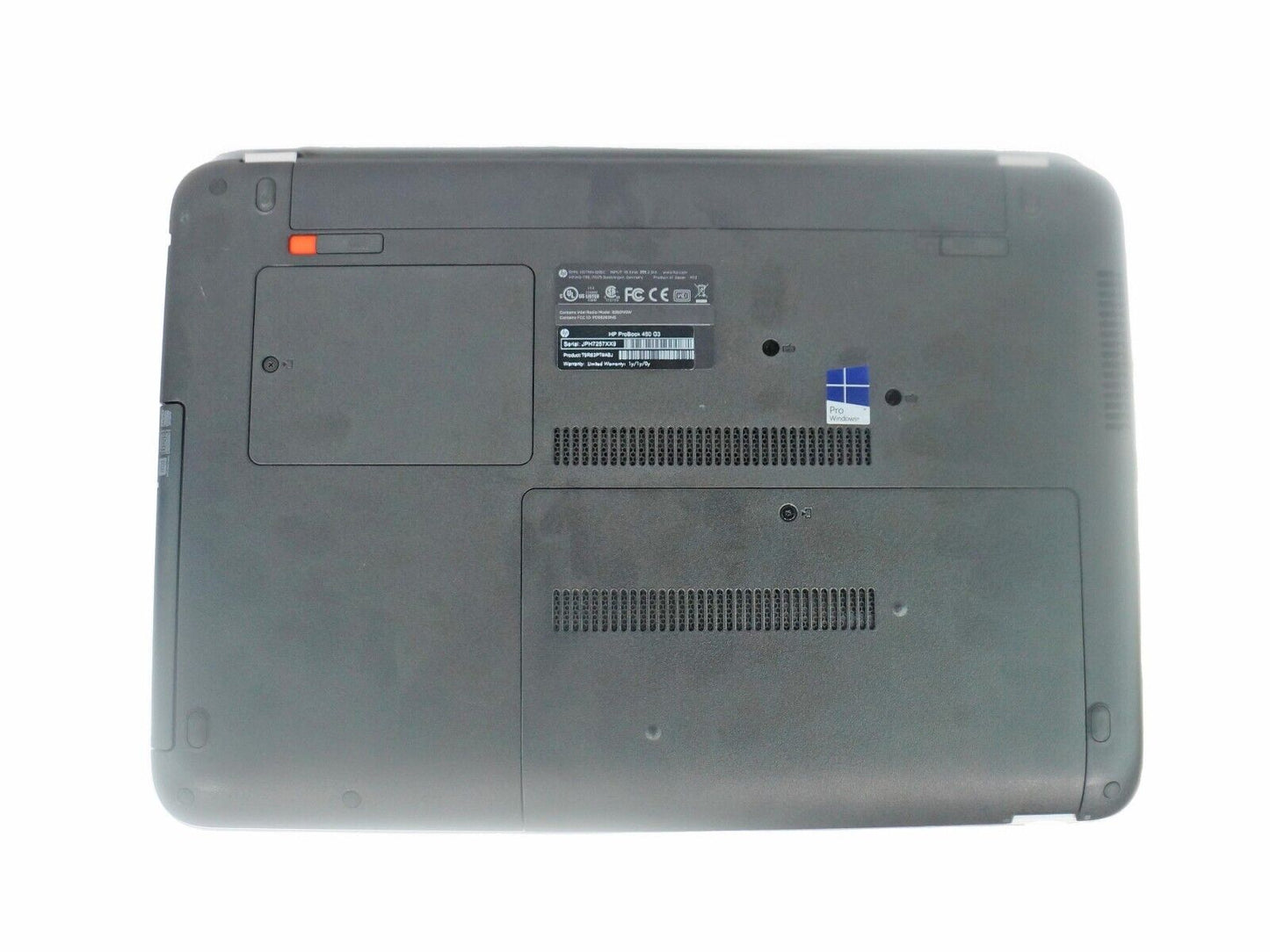 HP ProBook 450 G3 15.6'' i3-6100U 2.30 GHz 8GB 500GB Wi-Fi DVD-RW Webcam Win11