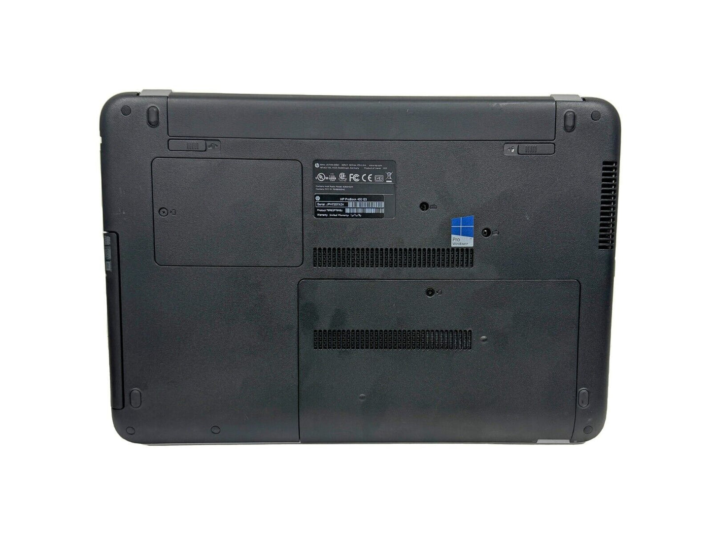 HP ProBook 450 G3 15.6'' i3-6100U 2.30 GHz 8GB 500GB Wi-Fi DVD-RW Webcam Win11